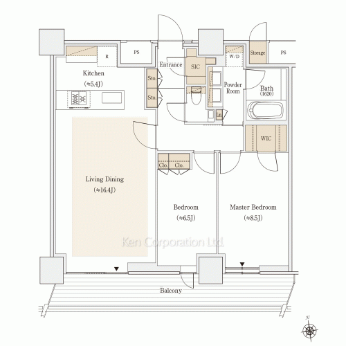OIMACHI TRACKS RESIDENCEの写真 間取り