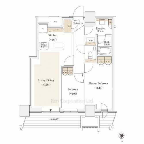 OIMACHI TRACKS RESIDENCEの写真 間取り