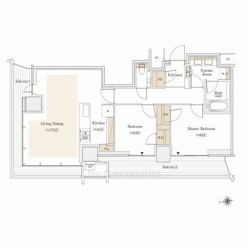 OIMACHI TRACKS RESIDENCEの写真 間取り
