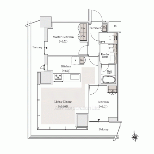 OIMACHI TRACKS RESIDENCEの写真 間取り