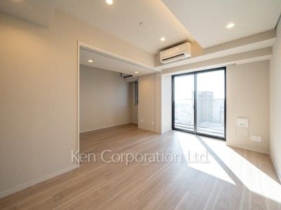 居室（LDなど） ※23階の同じ間取タイプを撮影。仕様が異なることがあります。