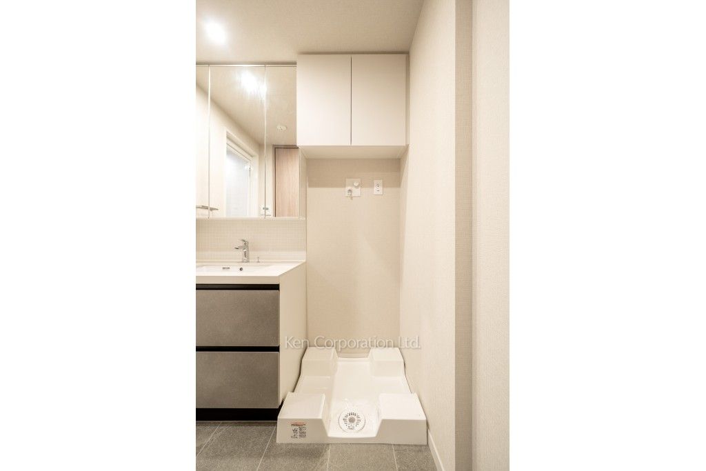 OIMACHI TRACKS RESIDENCEの写真 洗濯機置き場 ※23階の同じ間取タイプを撮影。仕様が異なることがあります。