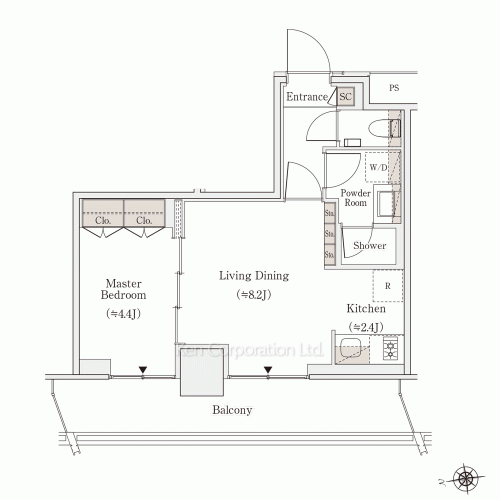 OIMACHI TRACKS RESIDENCEの写真 間取り