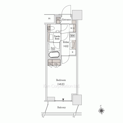 OIMACHI TRACKS RESIDENCEの写真 間取り