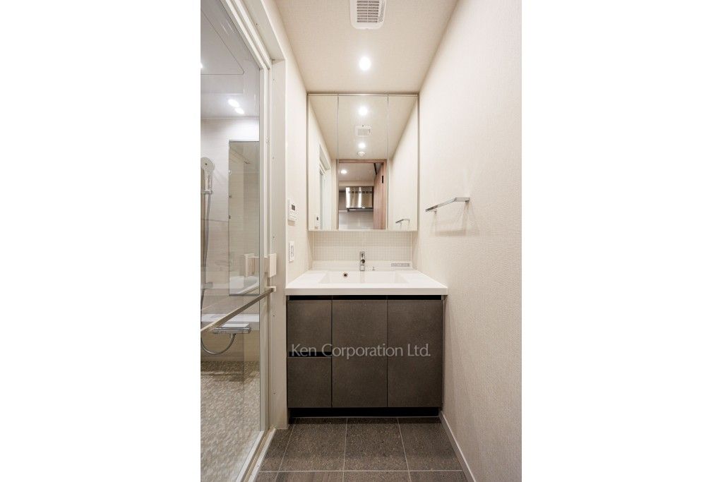 OIMACHI TRACKS RESIDENCEの写真 パウダールーム ※19階の同じ間取タイプを撮影。仕様が異なることがあります。