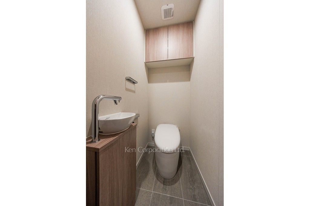 OIMACHI TRACKS RESIDENCEの写真 トイレ ※19階の同じ間取タイプを撮影。仕様が異なることがあります。