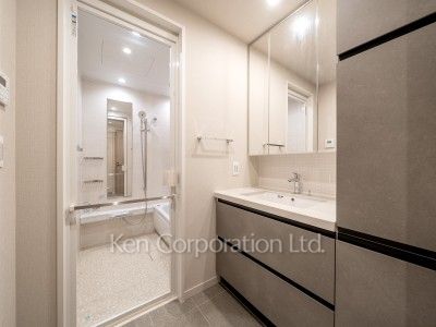 OIMACHI TRACKS RESIDENCEの写真 パウダールーム ※23階の同じ間取タイプを撮影。仕様が異なることがあります。