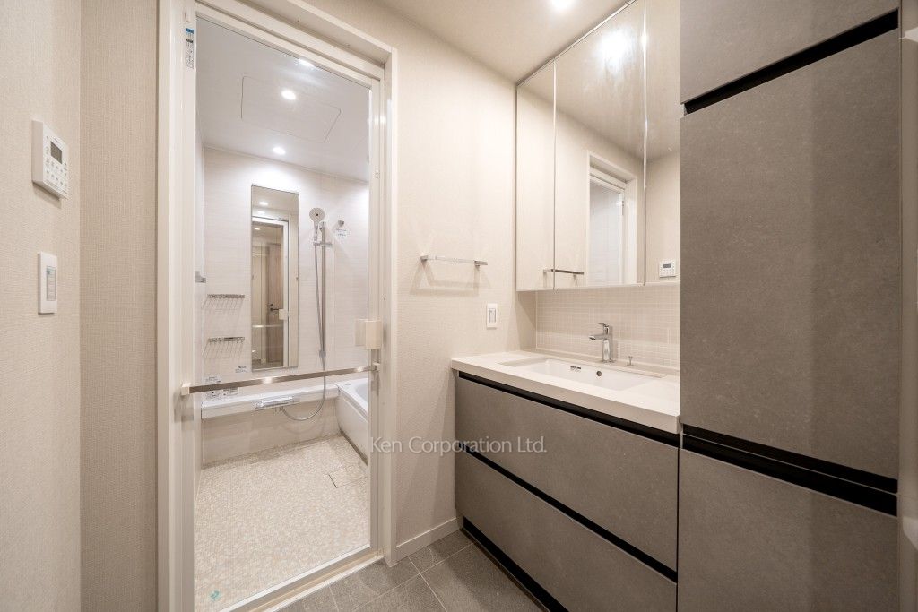 OIMACHI TRACKS RESIDENCEの写真 パウダールーム ※23階の同じ間取タイプを撮影。仕様が異なることがあります。