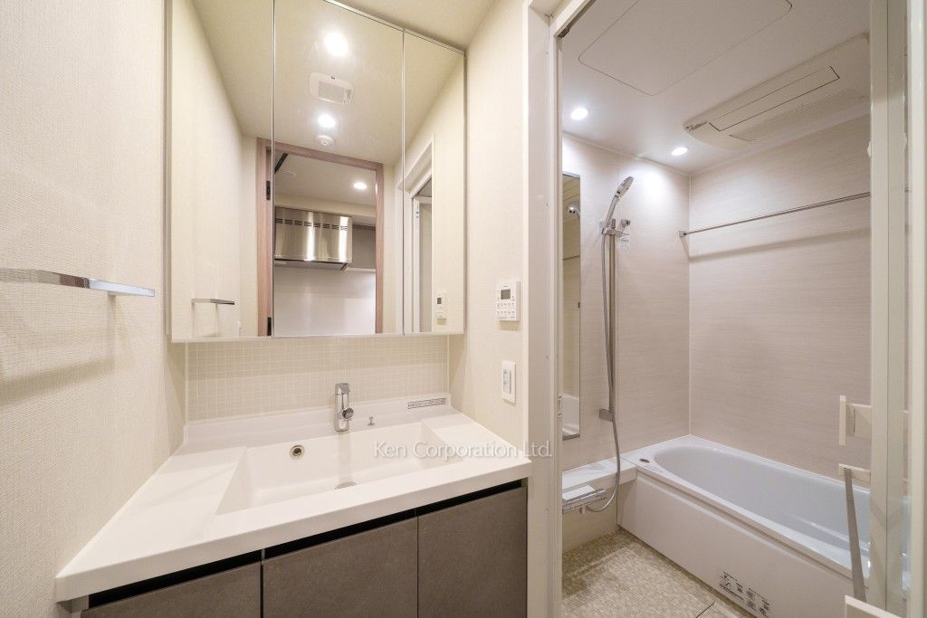 OIMACHI TRACKS RESIDENCEの写真 パウダールーム ※19階の同じ間取タイプを撮影。仕様が異なることがあります。