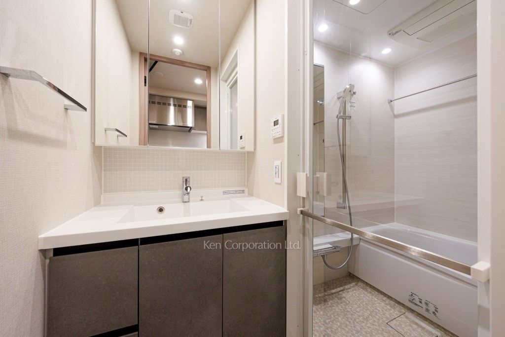 OIMACHI TRACKS RESIDENCEの写真 パウダールーム ※19階の同じ間取タイプを撮影。仕様が異なることがあります。