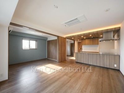 ENetial代官山の写真 居室（LDなど） ※7階の同じ間取タイプを撮影。仕様が異なることがあります。