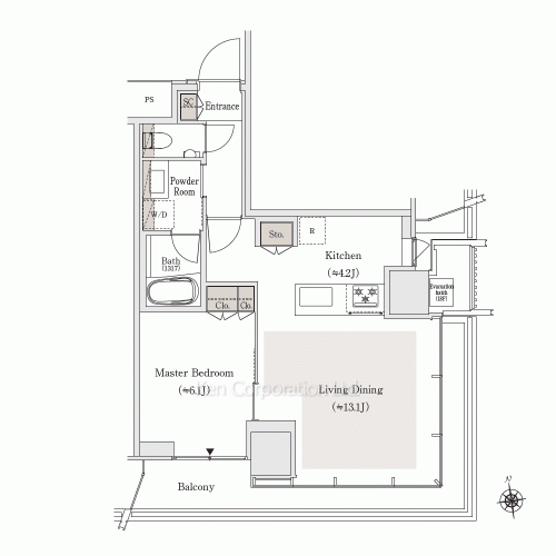 OIMACHI TRACKS RESIDENCEの写真 間取り