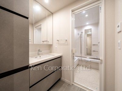 OIMACHI TRACKS RESIDENCEの写真 パウダールーム ※23階の同じ間取タイプを撮影。仕様が異なることがあります。