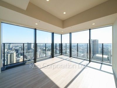 居室（LDなど） ※23階の同じ間取タイプを撮影。仕様が異なることがあります。