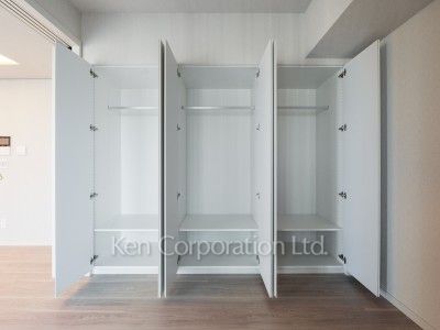 クローゼット ※23階の同じ間取タイプを撮影。仕様が異なることがあります。