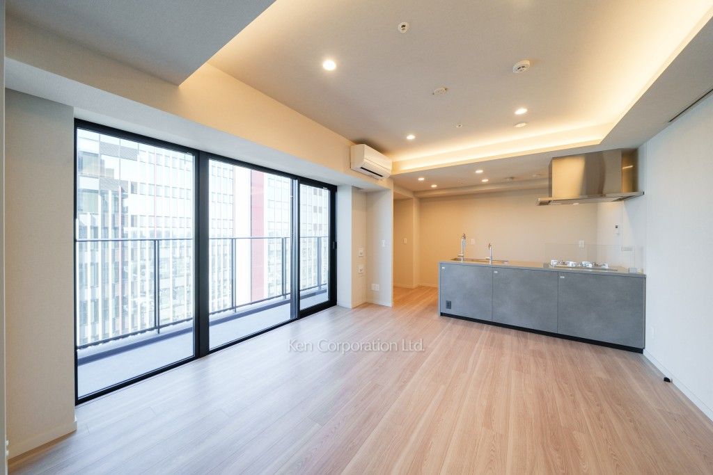 OIMACHI TRACKS RESIDENCEの写真 居室（LDなど） ※23階の同じ間取タイプを撮影。仕様が異なることがあります。