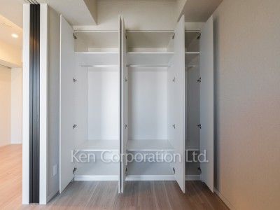 クローゼット ※23階の同じ間取タイプを撮影。仕様が異なることがあります。