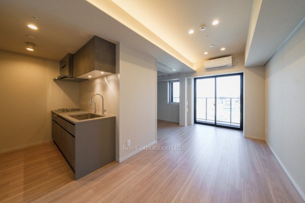 OIMACHI TRACKS RESIDENCEの写真 居室（LDなど） ※23階の同じ間取タイプを撮影。仕様が異なることがあります。