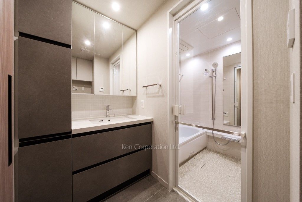 OIMACHI TRACKS RESIDENCEの写真 パウダールーム ※23階の同じ間取タイプを撮影。仕様が異なることがあります。