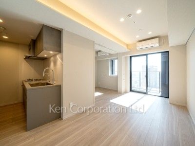 OIMACHI TRACKS RESIDENCEの写真 居室（LDなど） ※23階の同じ間取タイプを撮影。仕様が異なることがあります。