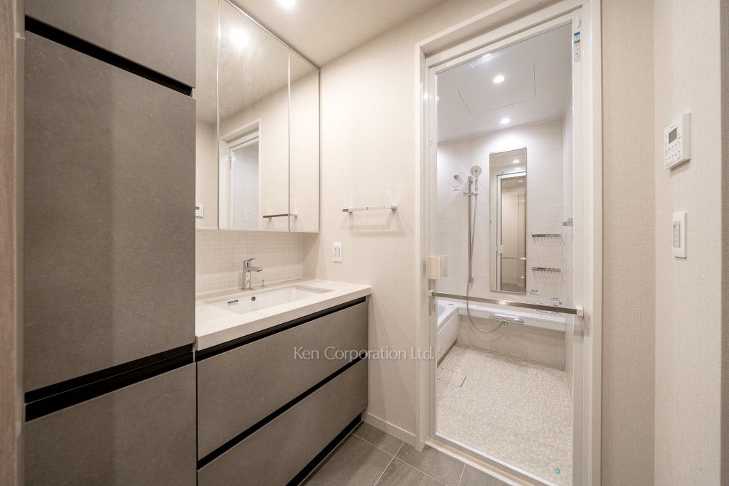 OIMACHI TRACKS RESIDENCEの写真 パウダールーム ※23階の同じ間取タイプを撮影。仕様が異なることがあります。