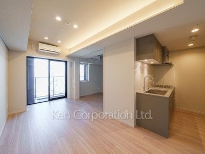 OIMACHI TRACKS RESIDENCEの写真 居室（LDなど） ※23階の同じ間取タイプを撮影。仕様が異なることがあります。