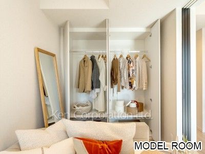 OIMACHI TRACKS RESIDENCEの写真 クローゼット　※MODEL ROOM ※23階の同じ間取タイプを撮影。仕様が異なることがあります。