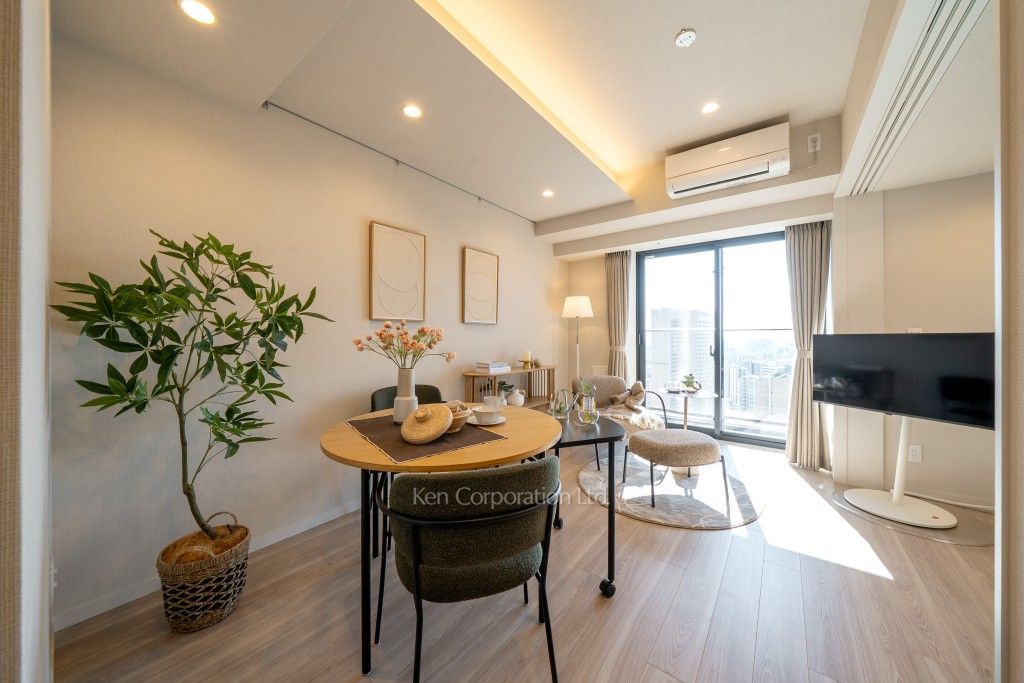 OIMACHI TRACKS RESIDENCEの写真 居室（LDなど）　※MODEL ROOM ※23階の同じ間取タイプを撮影。仕様が異なることがあります。