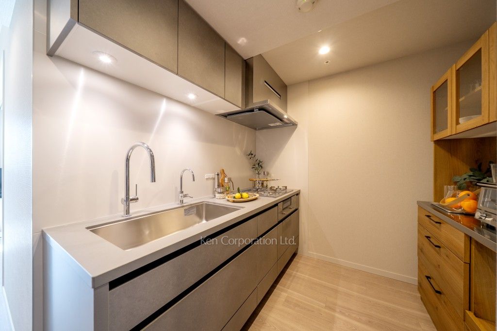 OIMACHI TRACKS RESIDENCEの写真 キッチン　※MODEL ROOM ※23階の同じ間取タイプを撮影。仕様が異なることがあります。