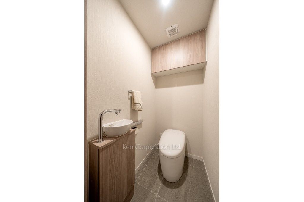 OIMACHI TRACKS RESIDENCEの写真 トイレ　※MODEL ROOM ※23階の同じ間取タイプを撮影。仕様が異なることがあります。