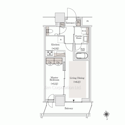 OIMACHI TRACKS RESIDENCEの写真 間取り