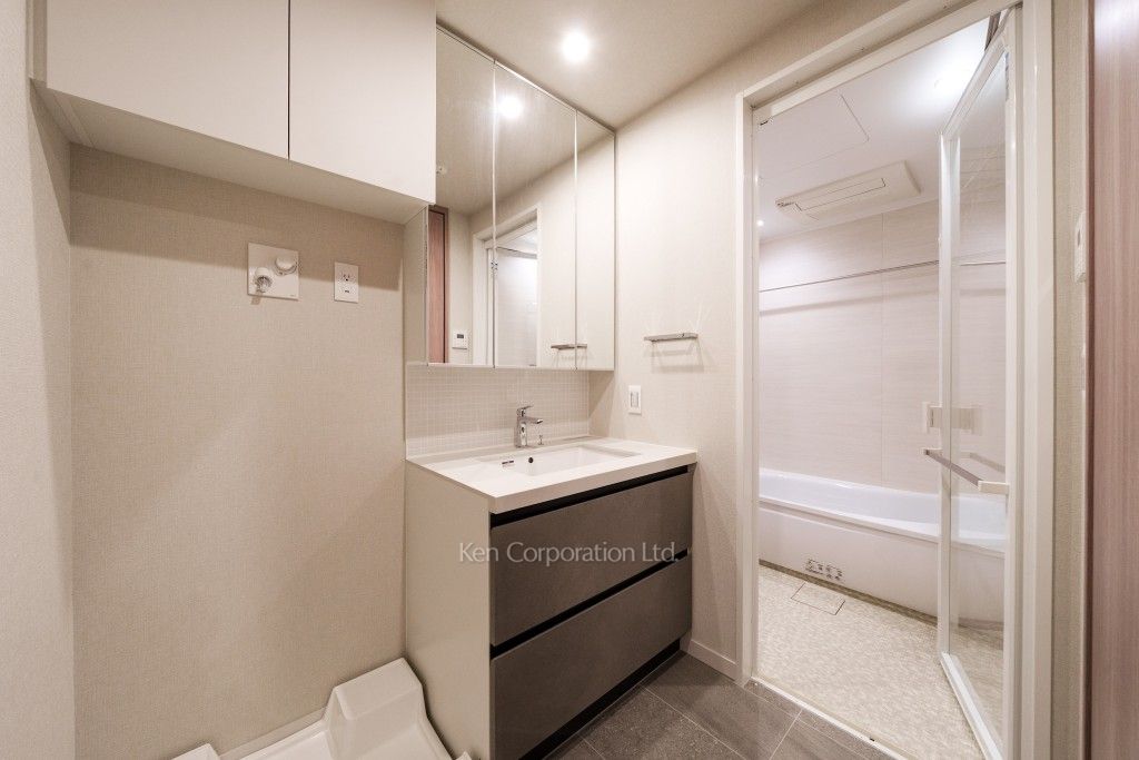 OIMACHI TRACKS RESIDENCEの写真 パウダールーム ※23階の同じ間取タイプを撮影。仕様が異なることがあります。