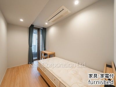 ベッドルーム　※家具家電付