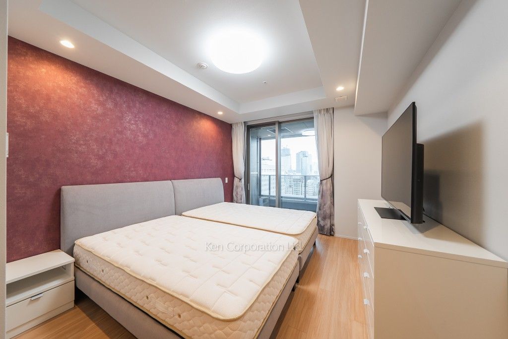 三田ガーデンヒルズイーストヒルの写真 マスターベッドルーム　※家具家電付