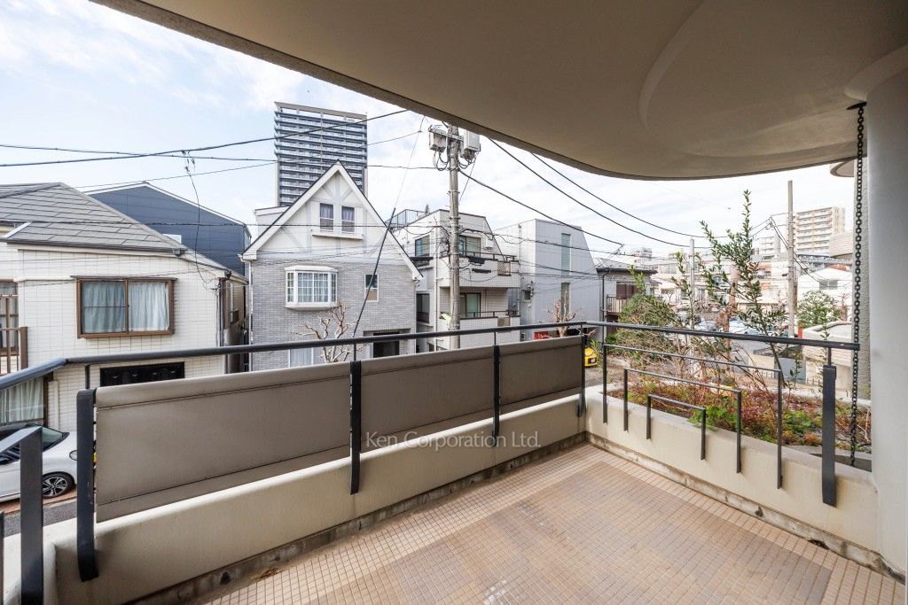 モナージュ戸越公園の写真 バルコニー