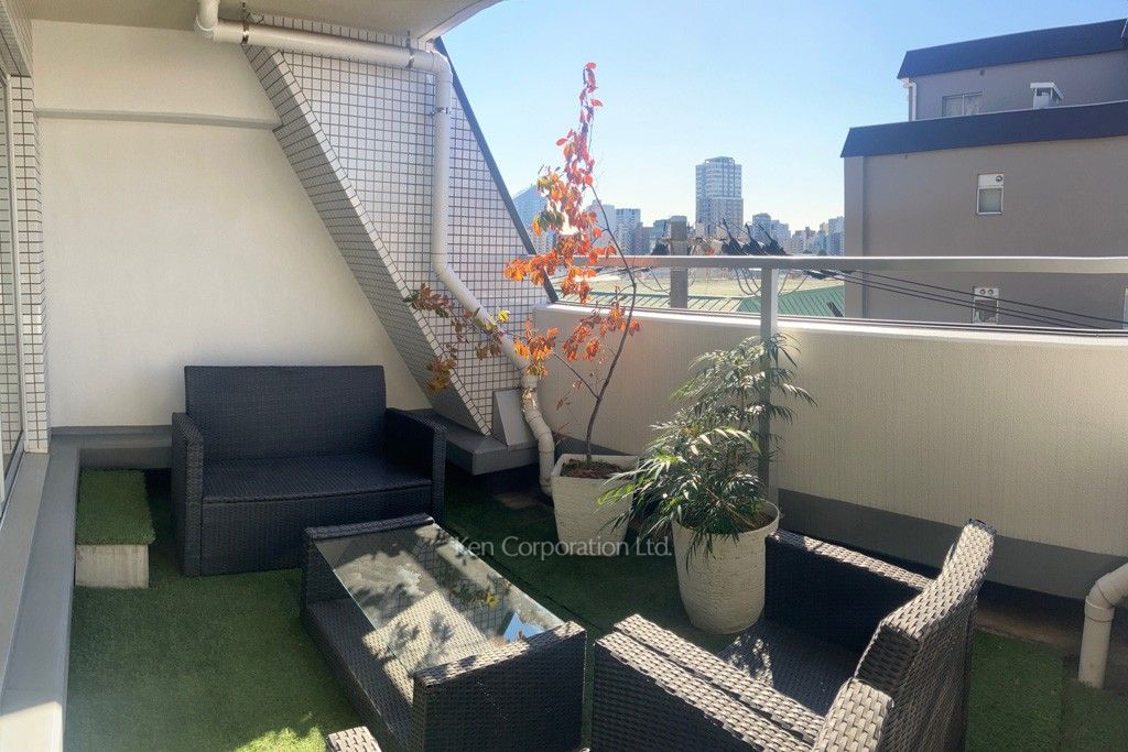 Brillia恵比寿idの写真 バルコニー　※家具相談