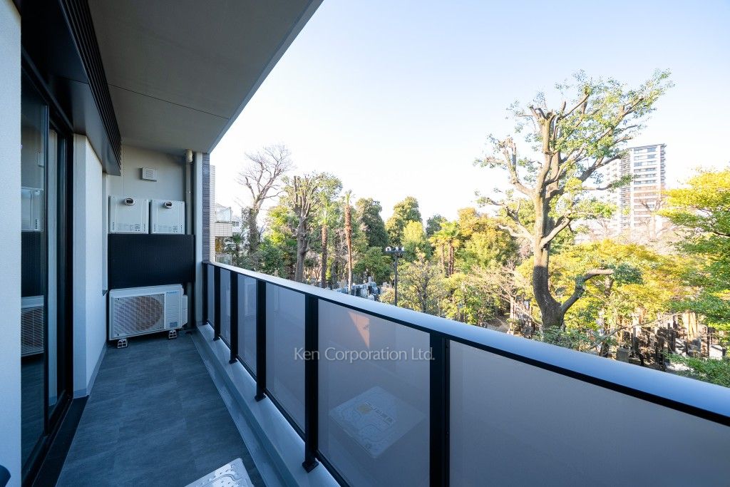 the UPPERHOUSE SHIROKANEの写真 バルコニー