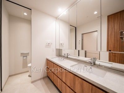 the UPPERHOUSE SHIROKANEの写真 パウダールーム