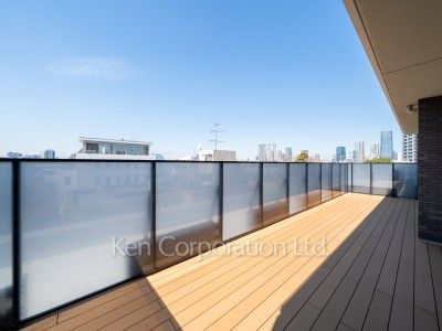 the UPPERHOUSE SHIROKANEの写真 ルーフバルコニー