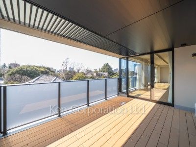 the UPPERHOUSE SHIROKANEの写真 ルーフバルコニー