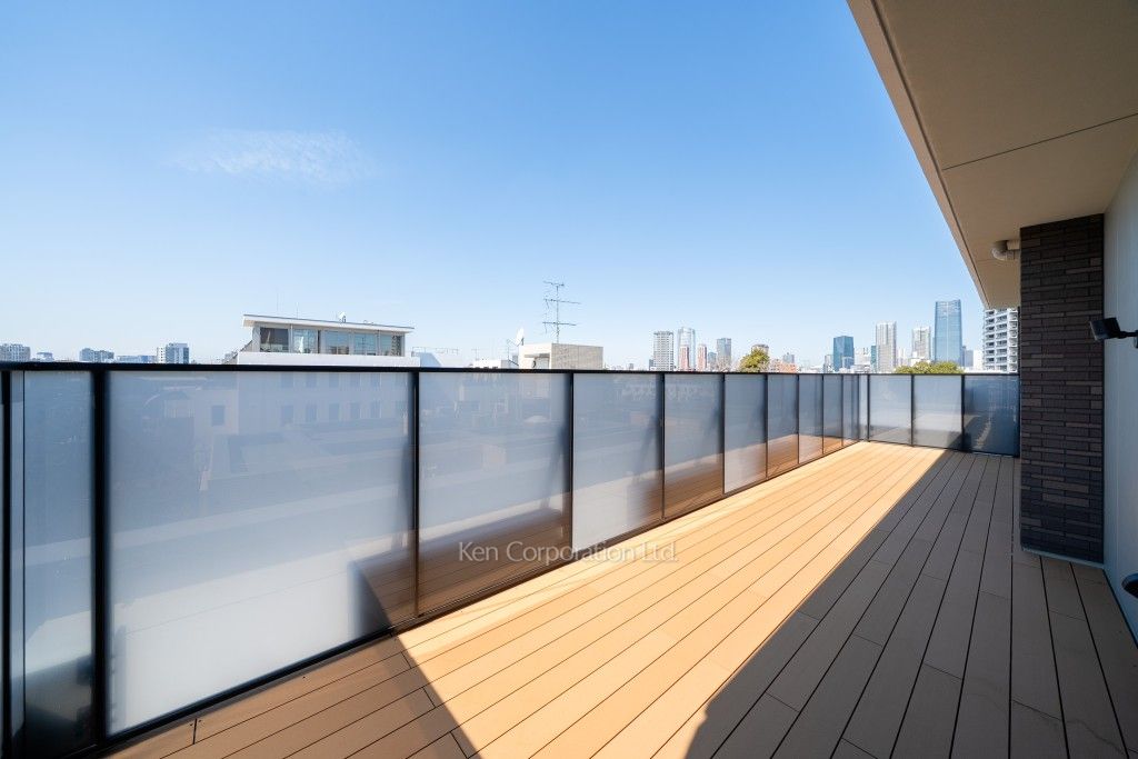 the UPPERHOUSE SHIROKANEの写真 ルーフバルコニー