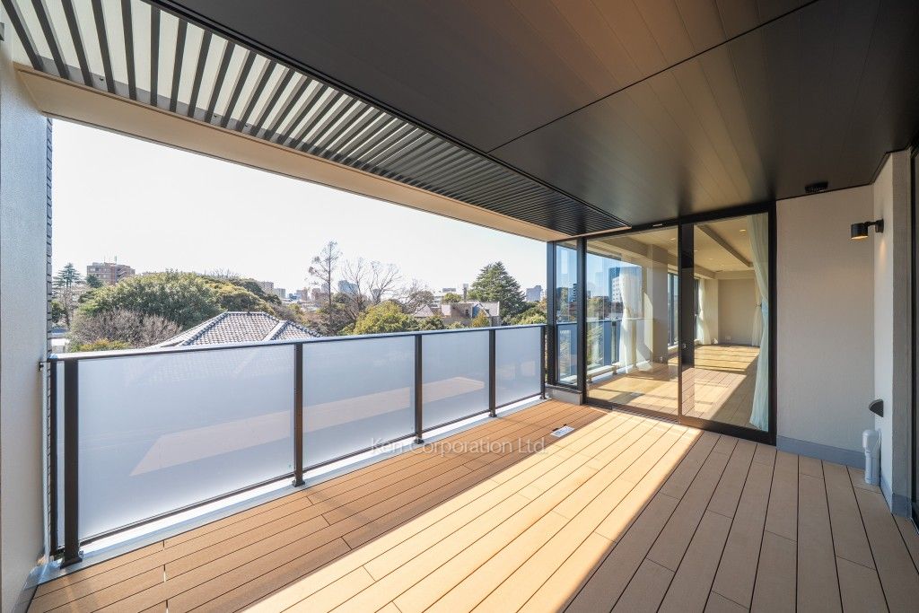 the UPPERHOUSE SHIROKANEの写真 ルーフバルコニー