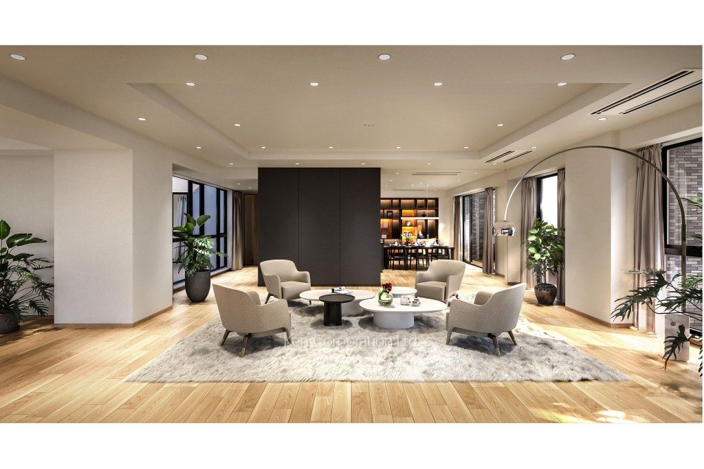 the UPPER HOUSE SHIROKANEの写真 ベッドルーム　※画像はCGです