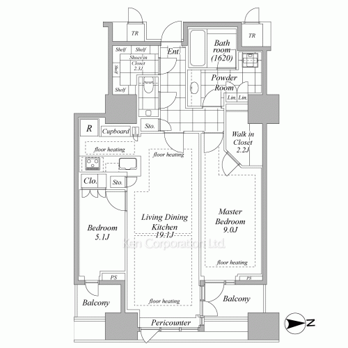 三田ガーデンヒルズイーストヒルの写真 間取り