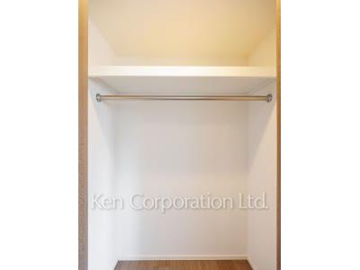 ウォークインクローゼット ※7階の同じ間取タイプを撮影。仕様が異なることがあります。