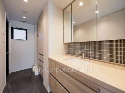 THE GRANDUO FUTAKOTAMAGAWAの写真 パウダールーム ※3階の同じ間取タイプを撮影。仕様が異なることがあります。