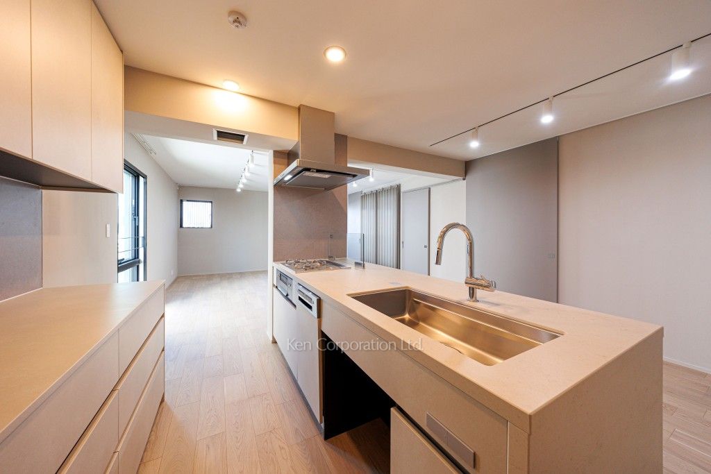 THE GRANDUO FUTAKOTAMAGAWAの写真 キッチン ※3階の同じ間取タイプを撮影。仕様が異なることがあります。