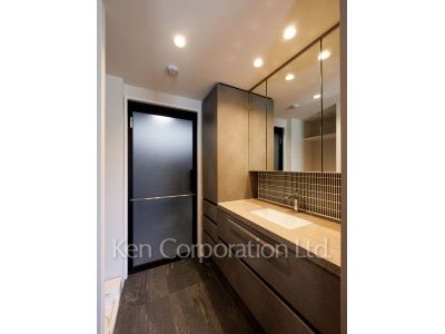 THE GRANDUO FUTAKOTAMAGAWAの写真 パウダールーム ※3階の同じ間取タイプを撮影。仕様が異なることがあります。