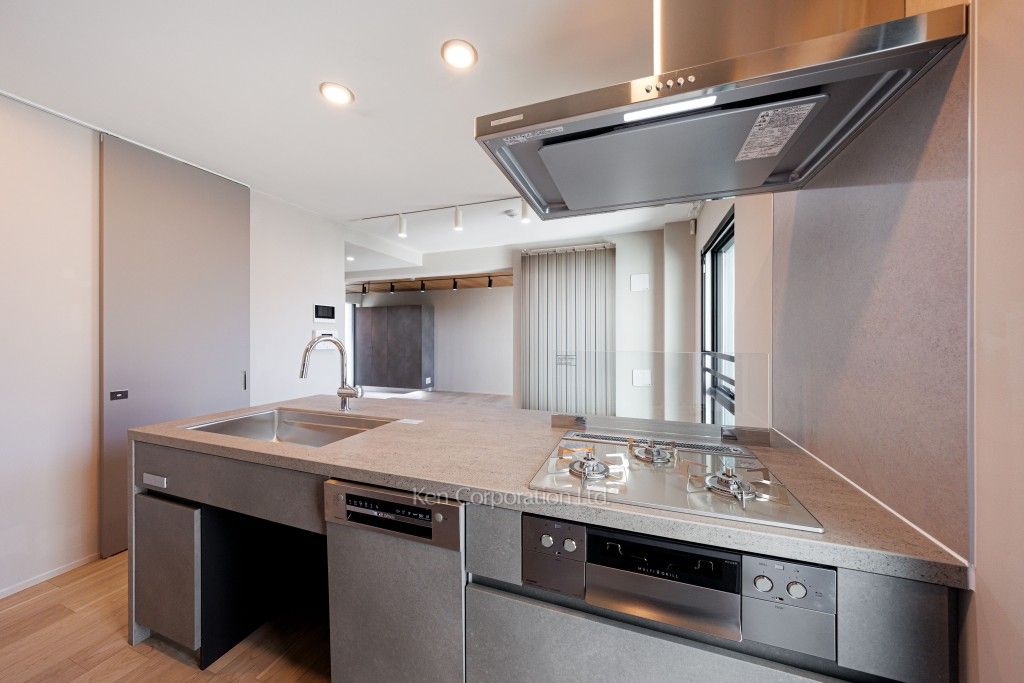 THE GRANDUO FUTAKOTAMAGAWAの写真 キッチン ※3階の同じ間取タイプを撮影。仕様が異なることがあります。