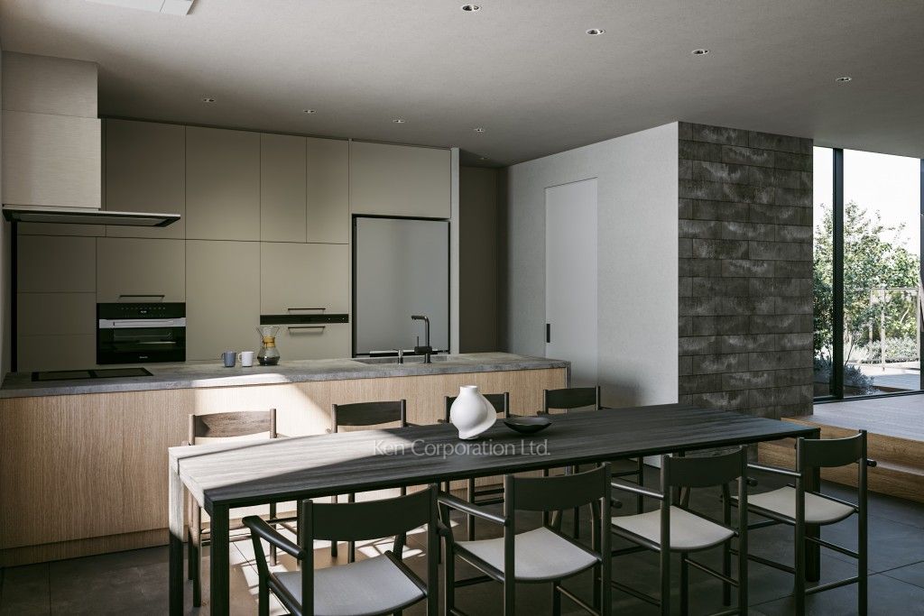 THE GRANDUO HANEGIの写真 リビングダイニングキッチン（完成予想図）